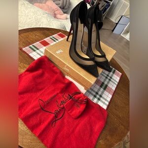 Christian Louboutin Galativi Black Shoe Box